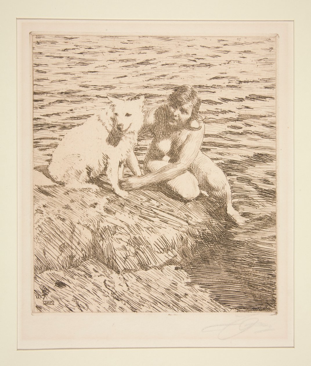 Sappho von Anders Leonard Zorn
