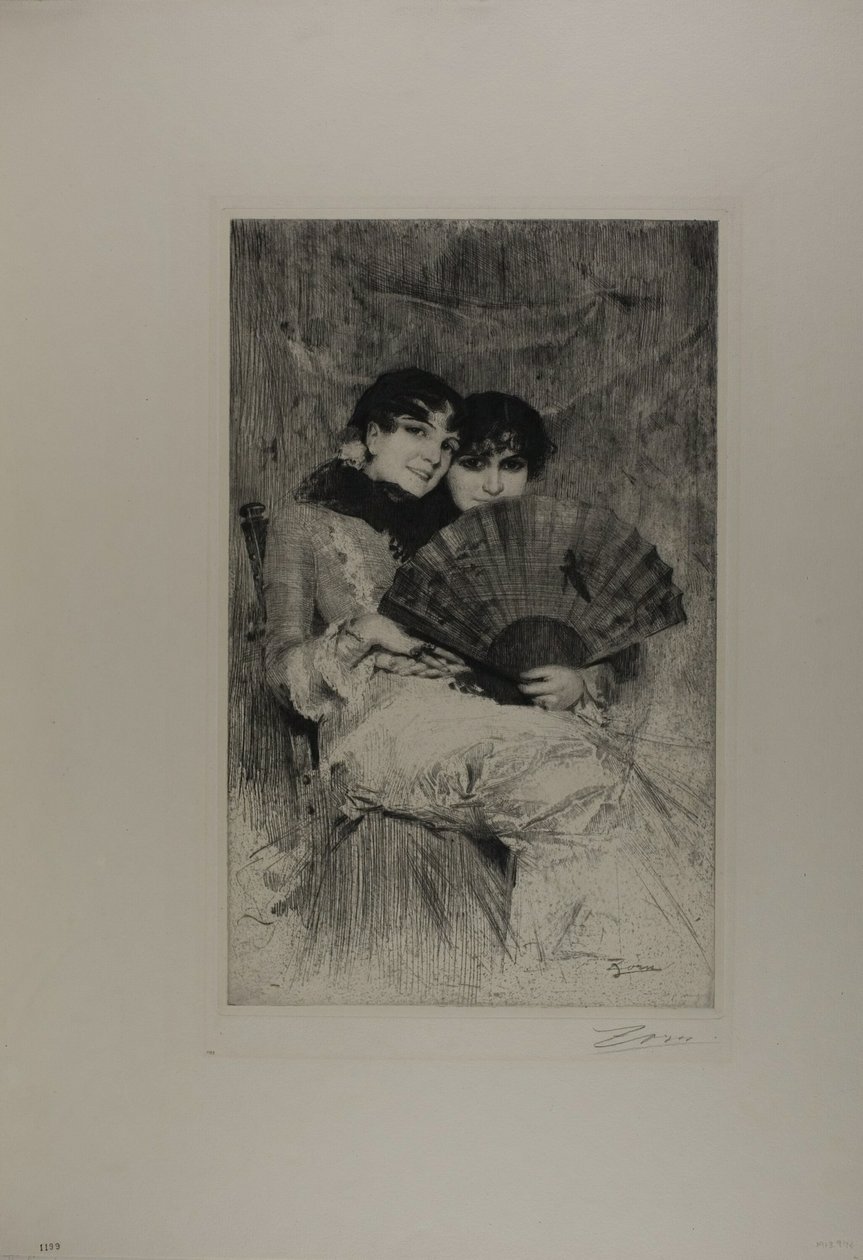 Die Cousins von Anders Leonard Zorn