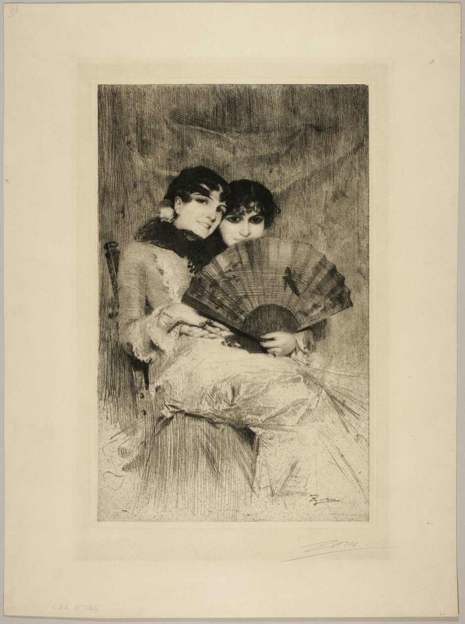 Die Cousins von Anders Leonard Zorn