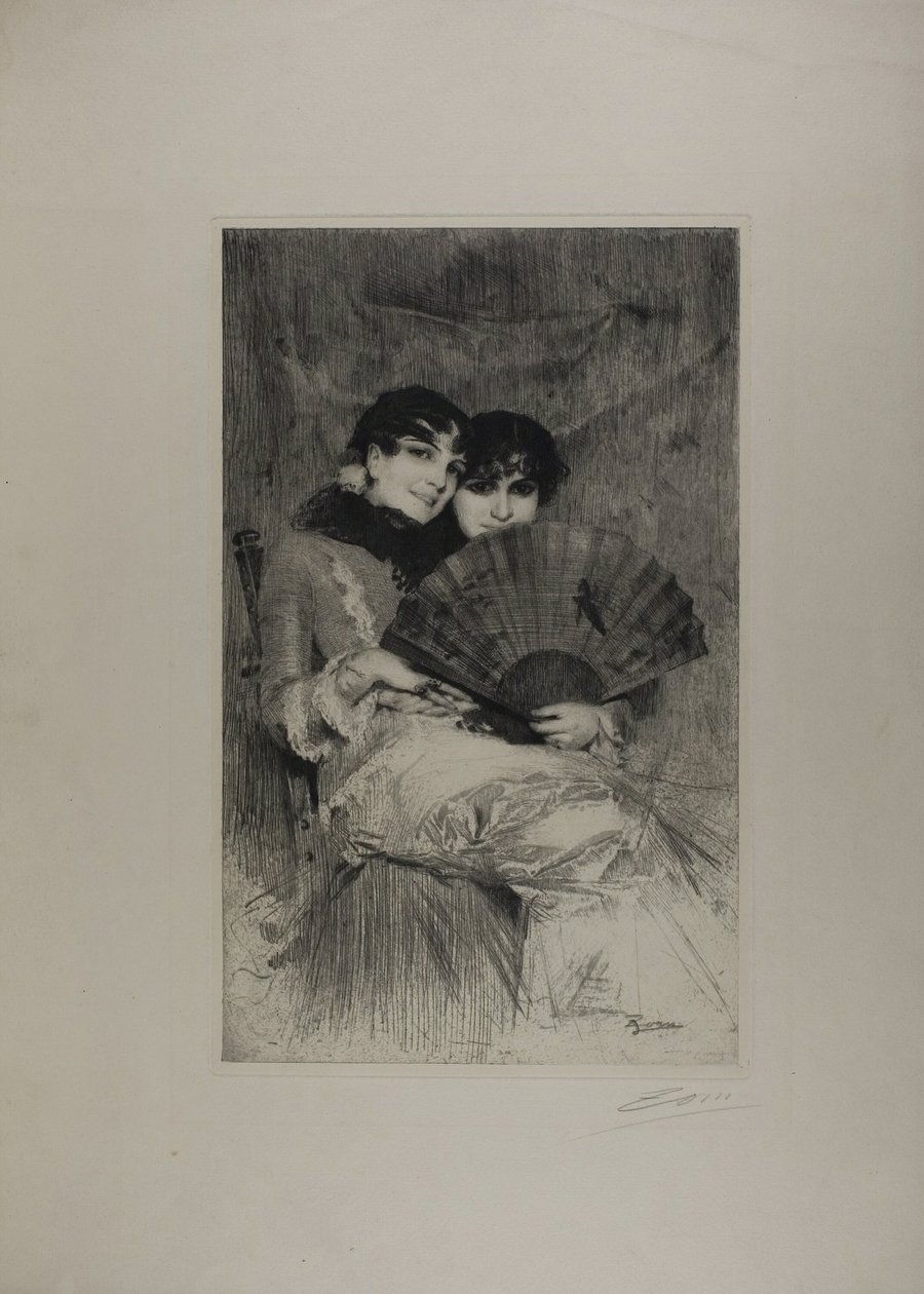 Die Cousins von Anders Leonard Zorn
