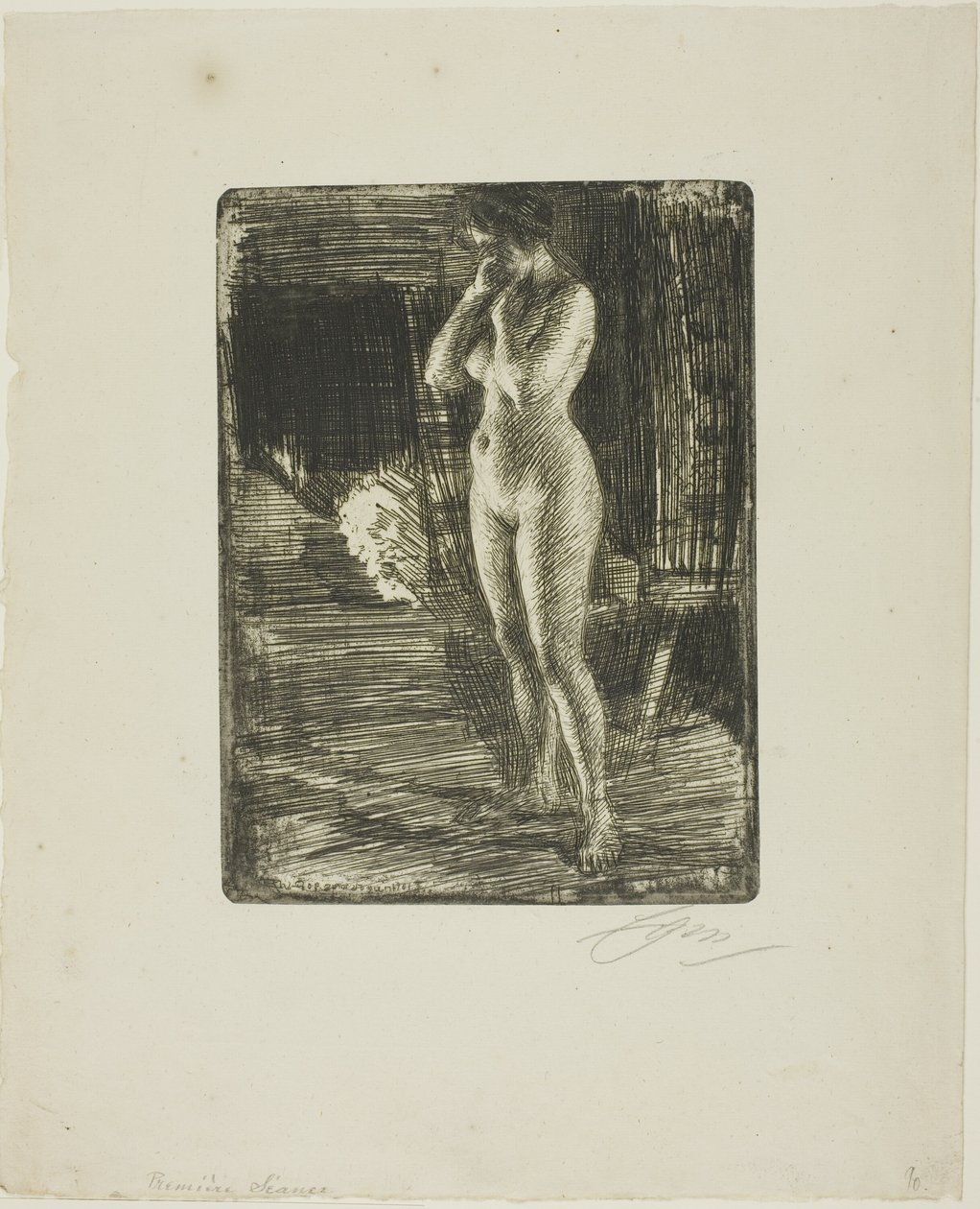 Die erste Pose von Anders Leonard Zorn