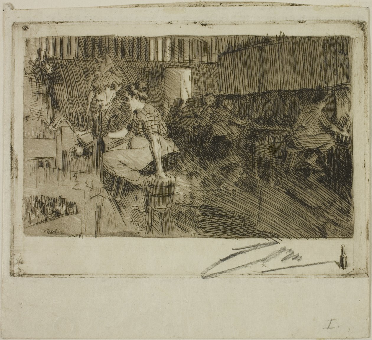Die kleine Brauerei von Anders Leonard Zorn