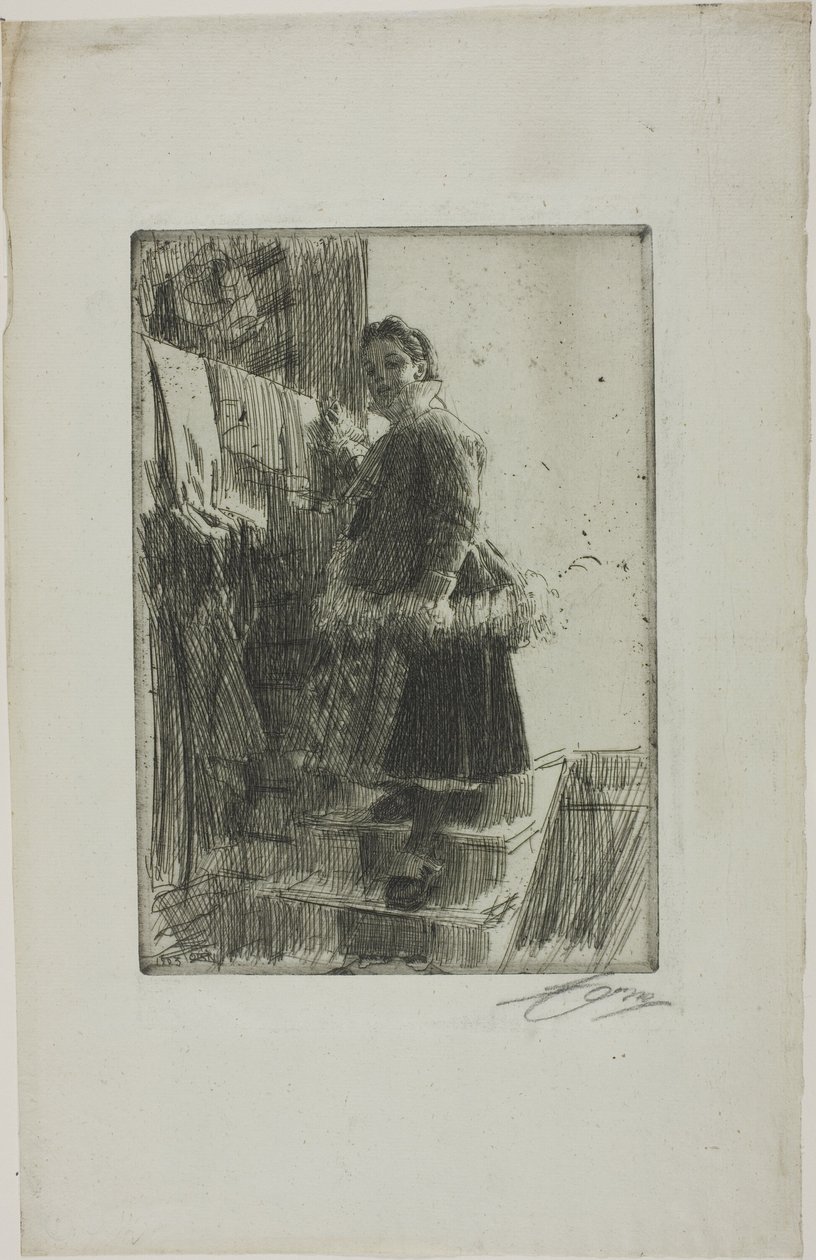 Das Lagerhaus von Anders Leonard Zorn