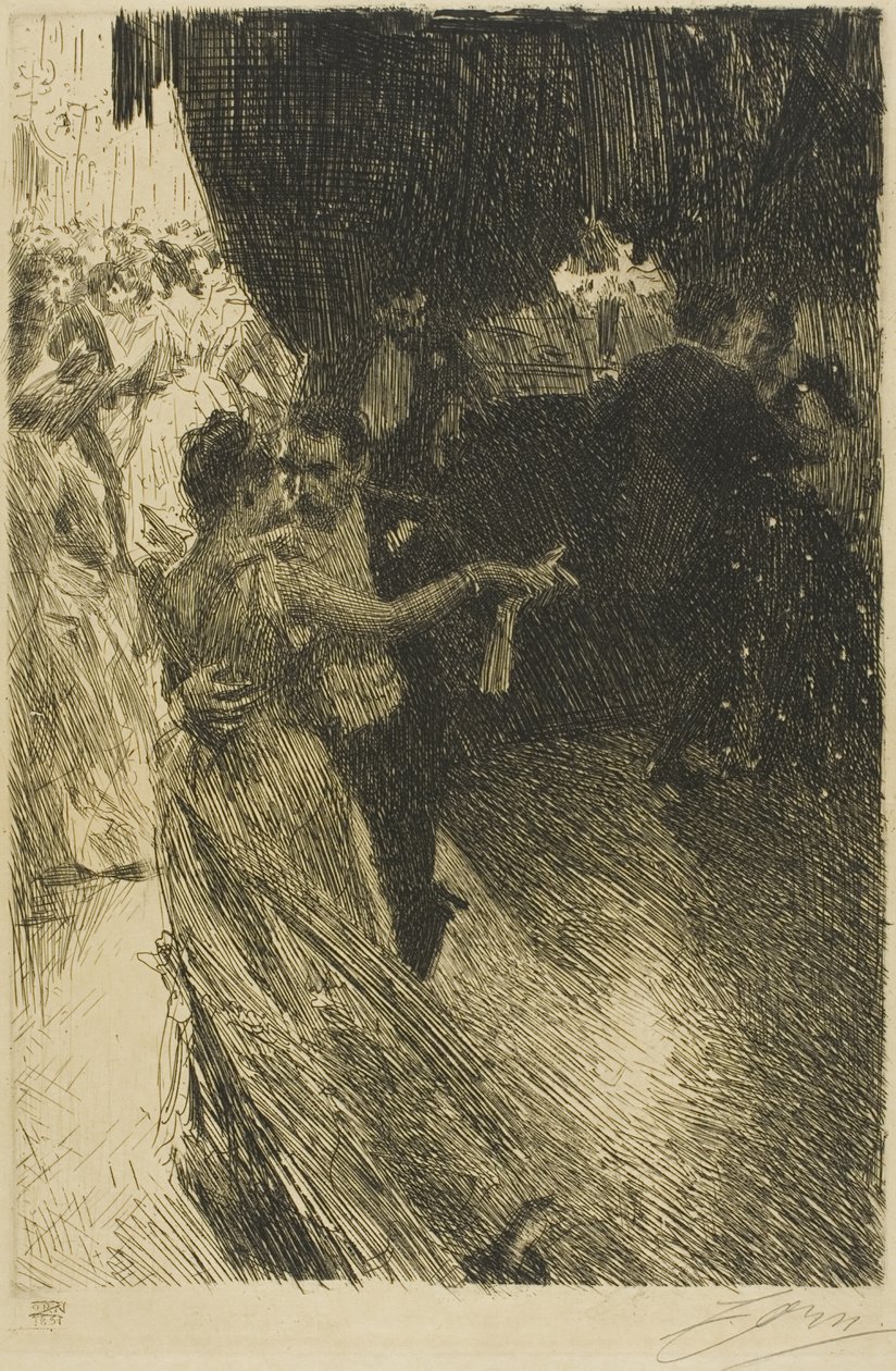 Der Walzer von Anders Leonard Zorn