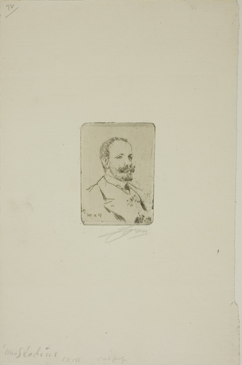 Uno Stadius von Anders Leonard Zorn