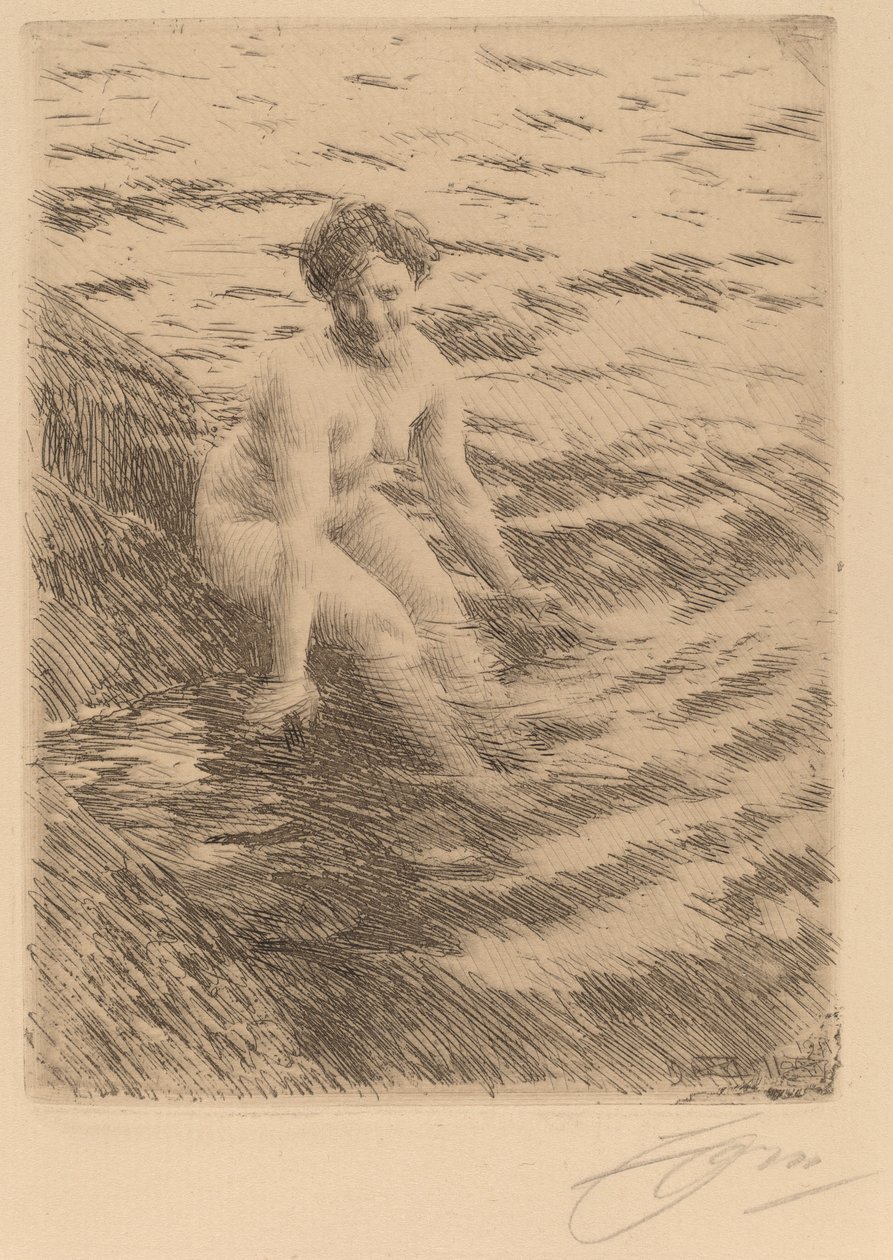 Nass von Anders Leonard Zorn
