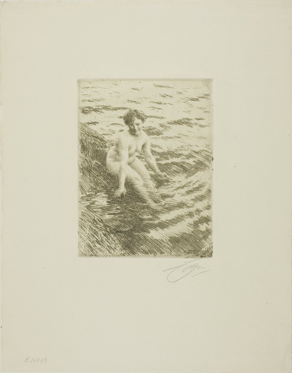 Nass von Anders Leonard Zorn