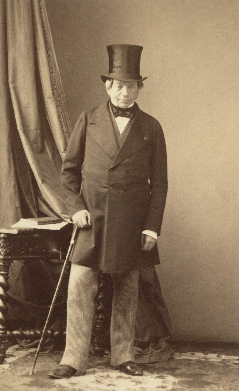 Baron James Rothschild (1792-1868) von Andre Adolphe Eugene Disderi