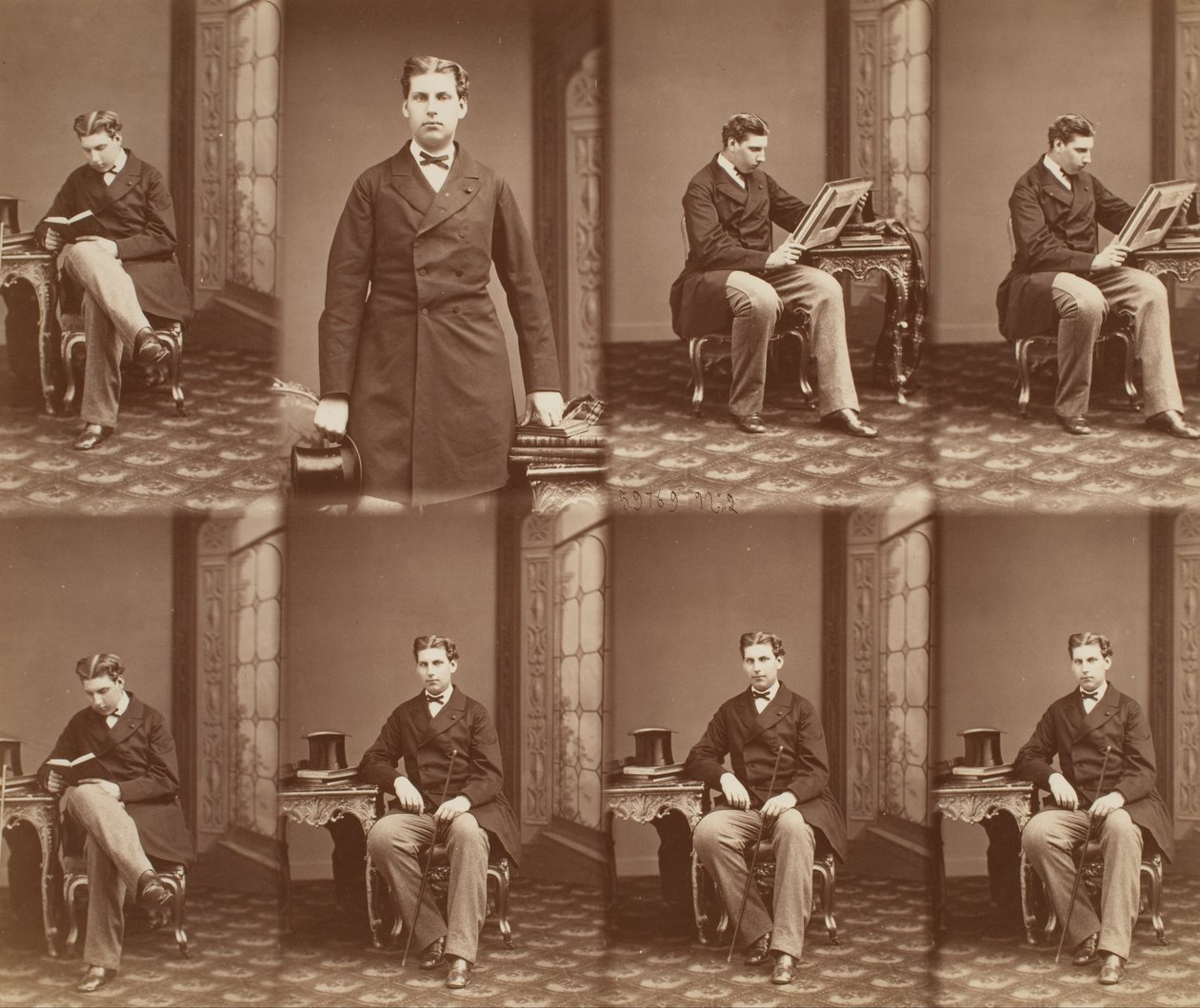 Herzog von Coimbra von Andre Adolphe Eugene Disderi