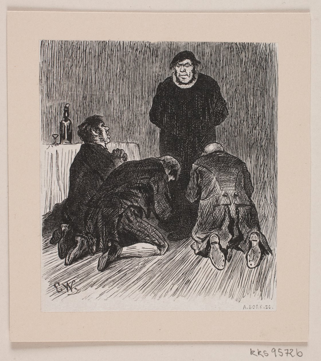Illustration zu "Kulbrænderen" von André Bork