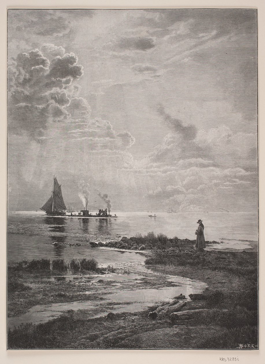 Aussicht von der Strandpromenade von André Bork