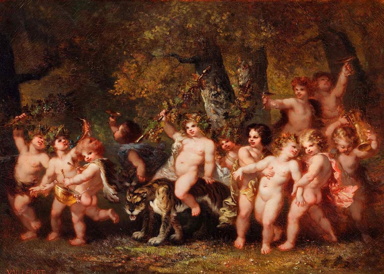 Die Kindheit des Bacchus von André Charles Voillemot
