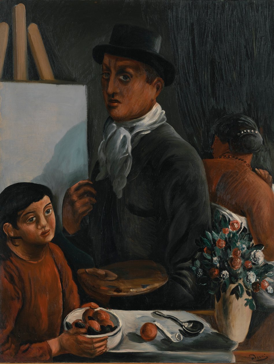 Der Künstler in seinem Atelier von Andre Derain