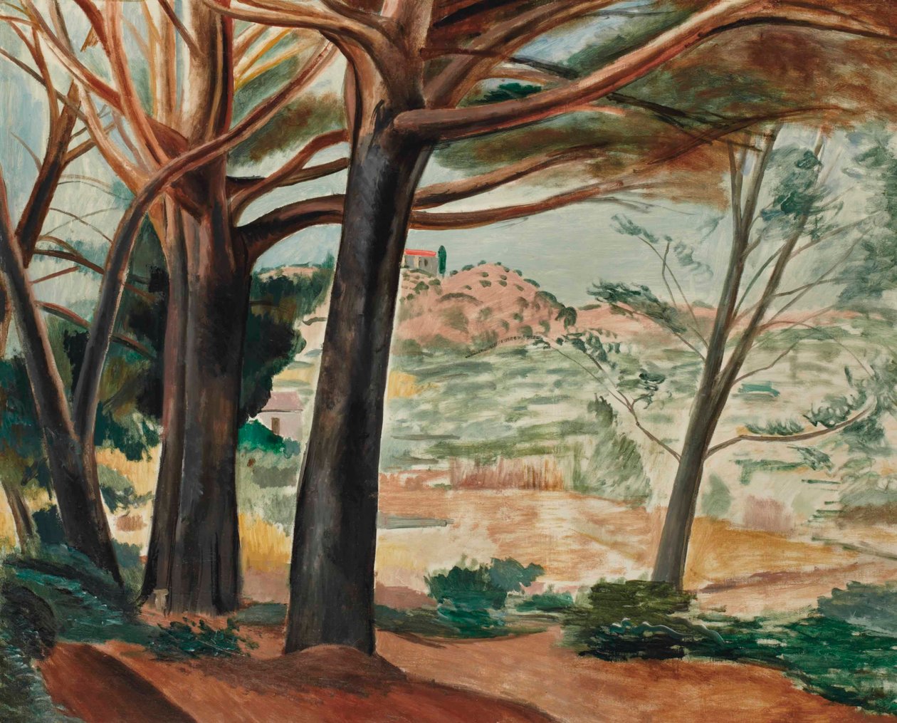 Der Wald von Martigues von Andre Derain