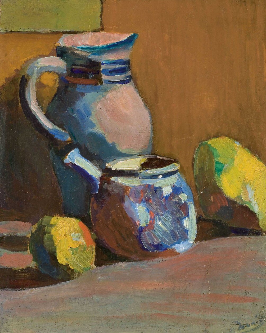 Stillleben mit blauem Topf von Andre Derain