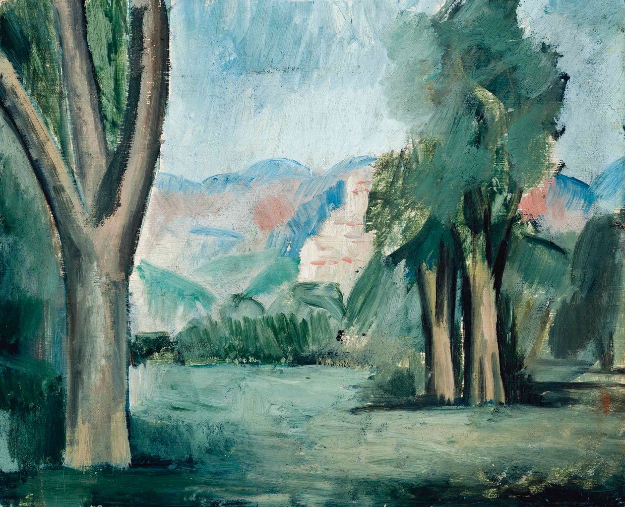 Landschaft der Provence von Andre Derain
