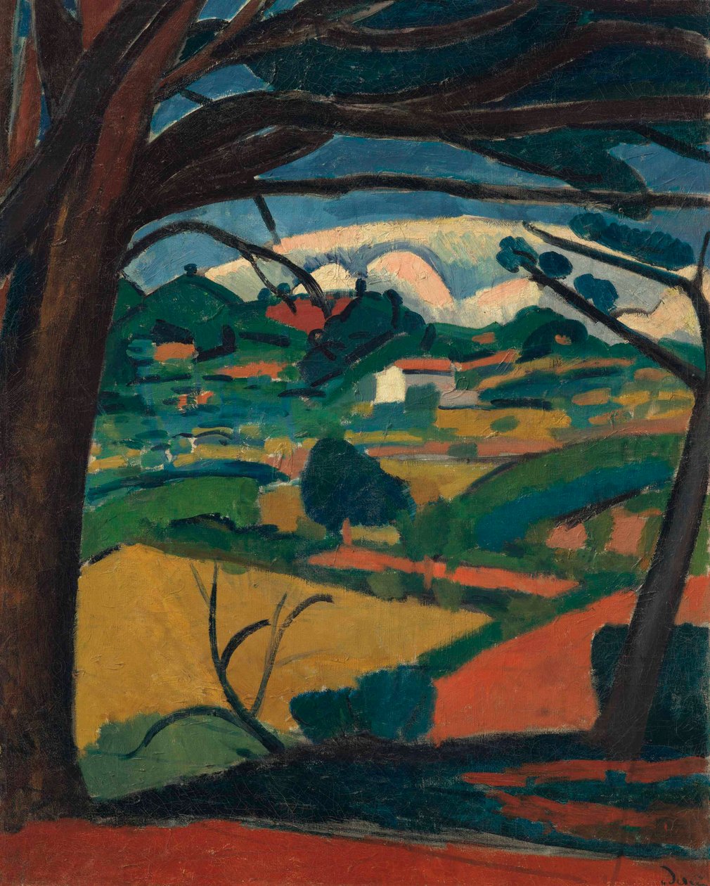 Landschaft in der Provence, Martigues von Andre Derain