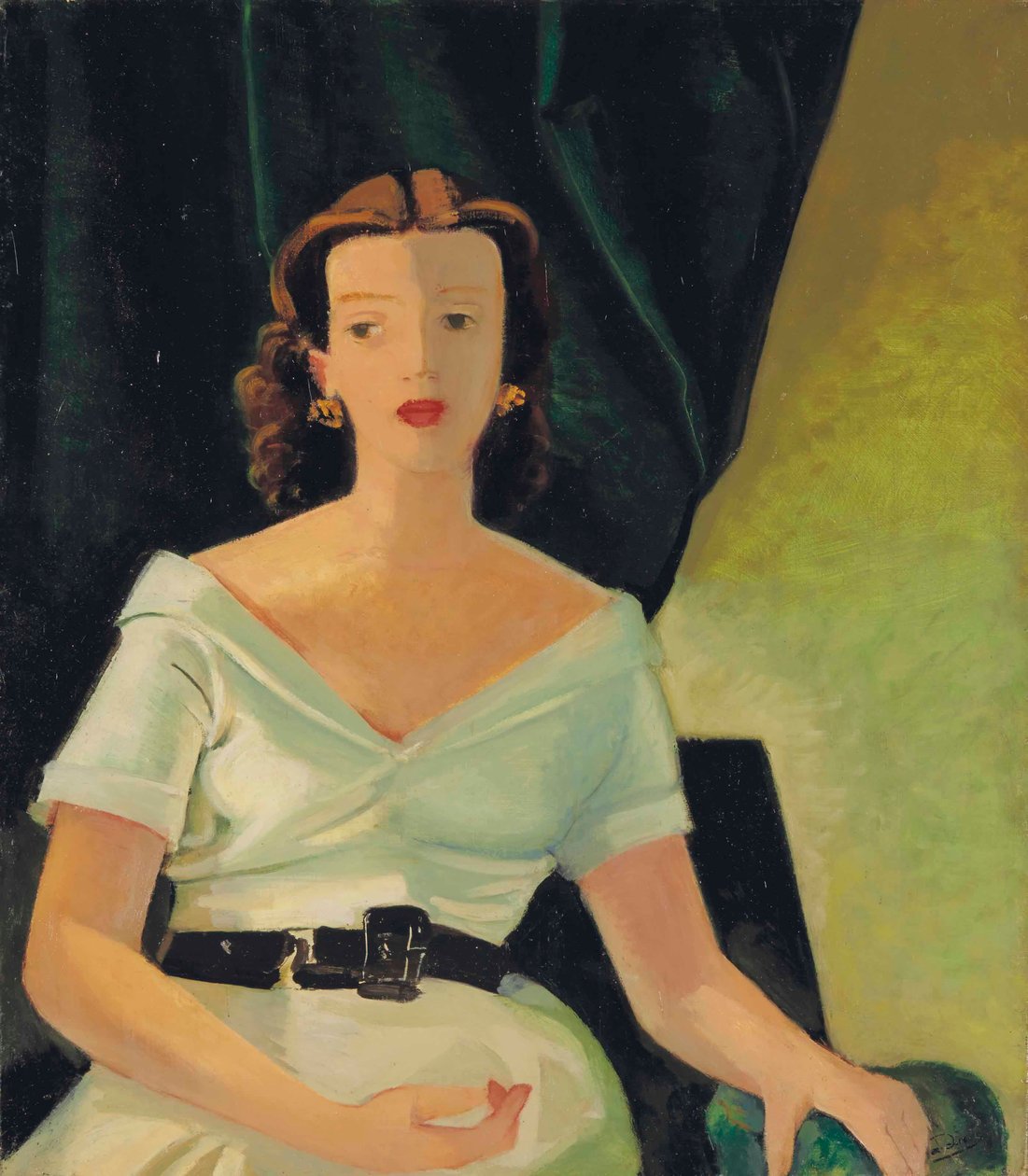 Vermutetes Porträt von Geneviève Taillade von Andre Derain