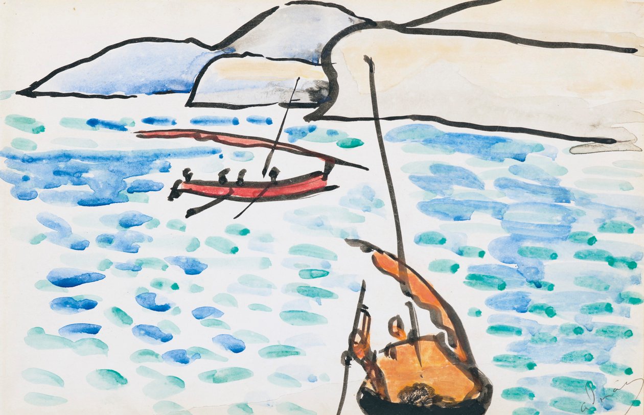 Segelboote von Andre Derain