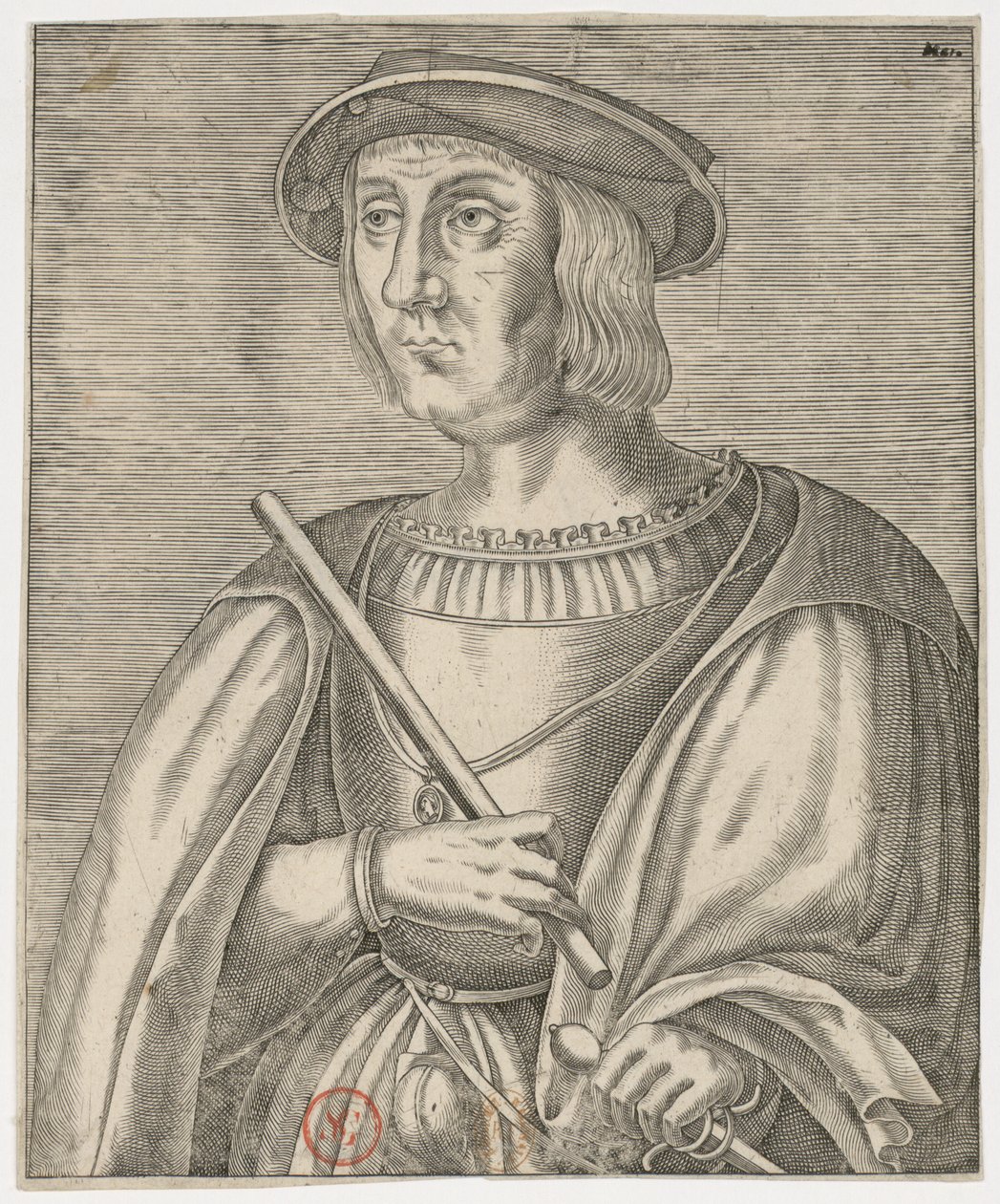 Jacques de Chabannes Seigneur de la Palice von Andre Thevet