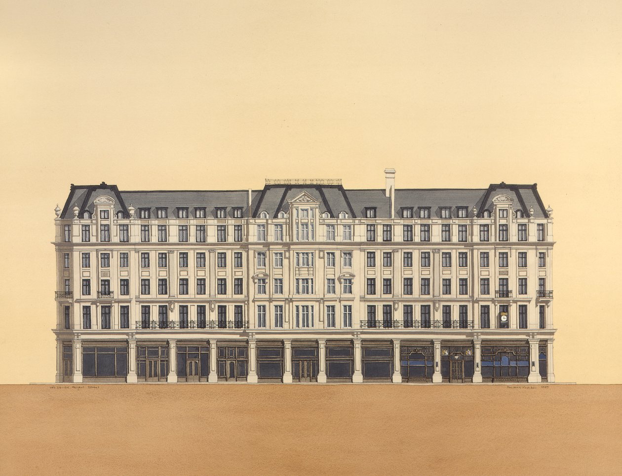 118-124 Regent Street, London von Andras Kaldor
