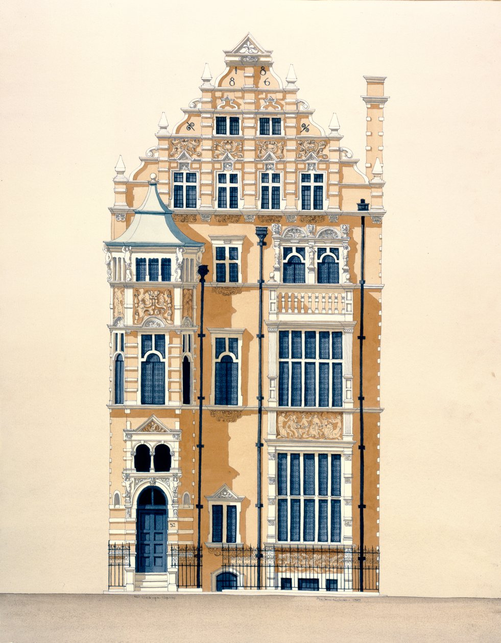 52 Cadogan Square, Knightsbridge, London von Andras Kaldor