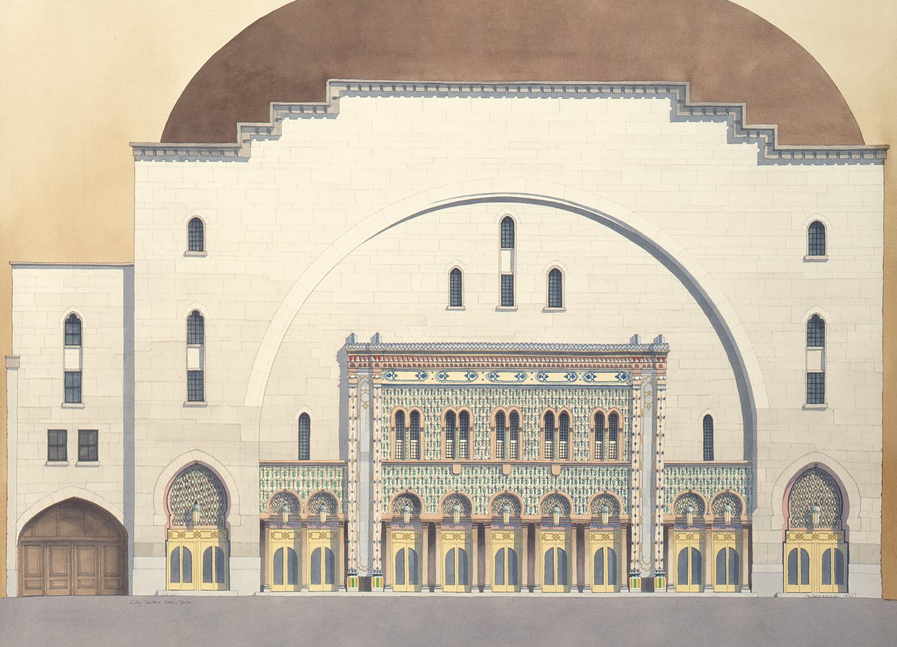 City Center Theater, New York von Andras Kaldor
