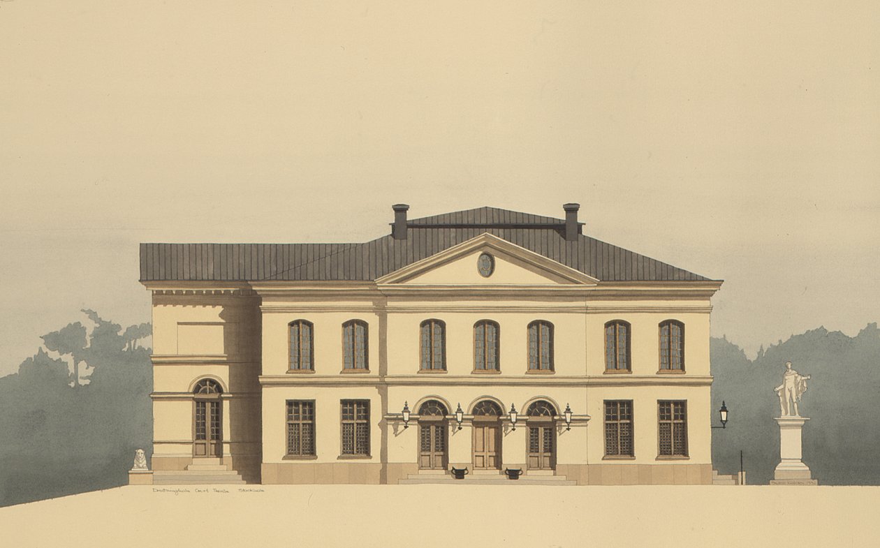 Hoftheater, Drottningholm, Stockholm, Schweden von Andras Kaldor