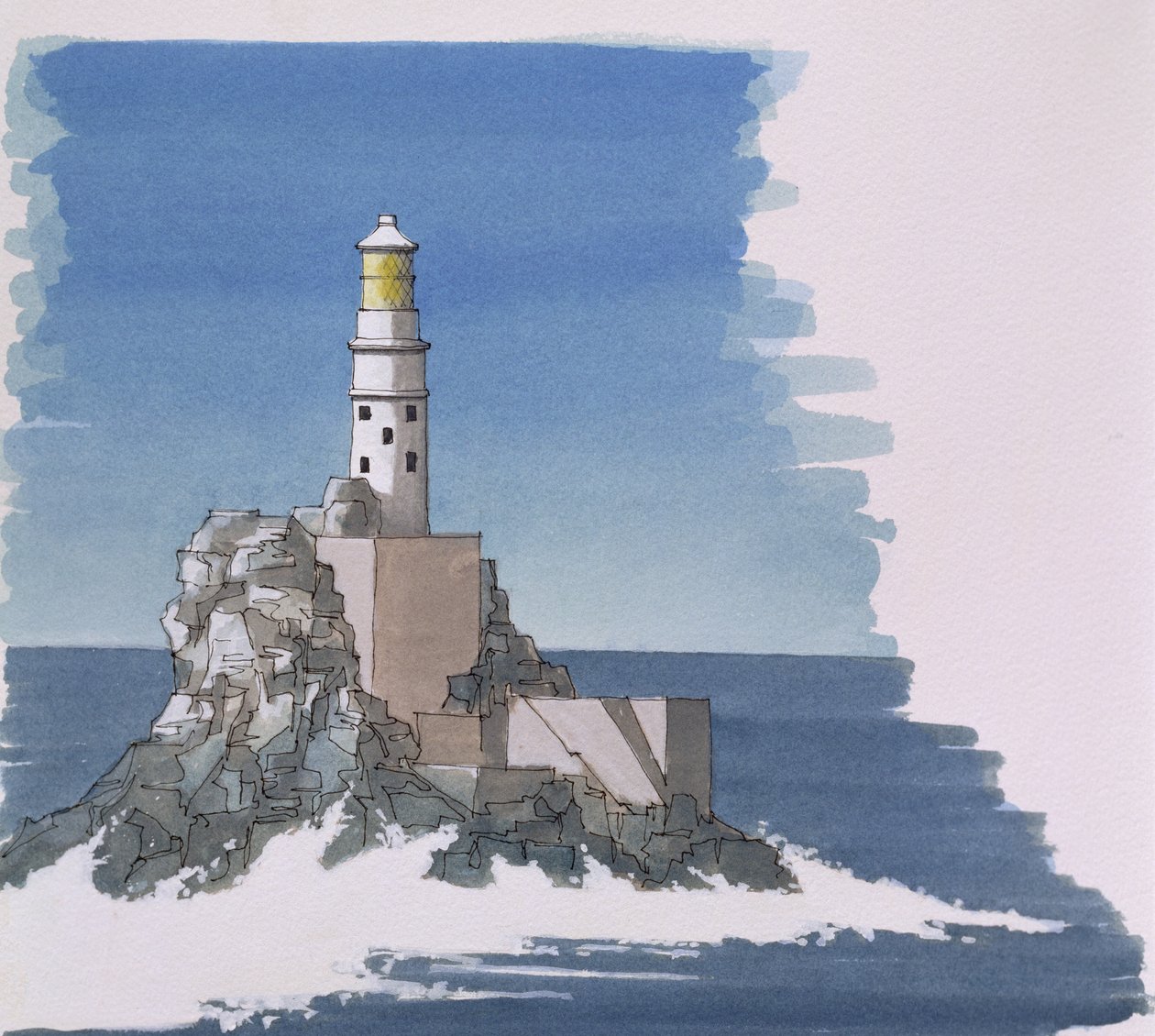 Fastnet Rock Leuchtturm, Irland von Andras Kaldor