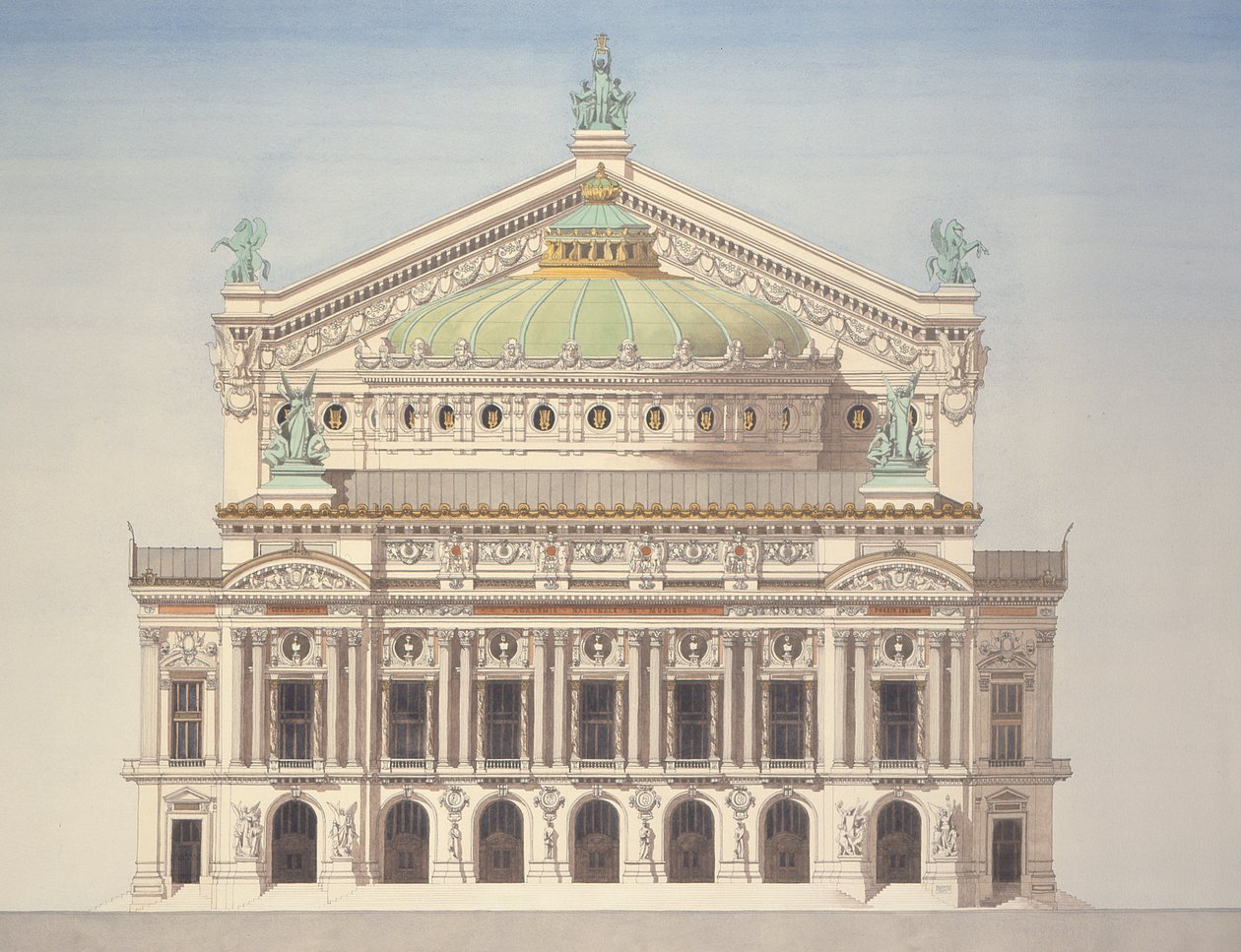 Opéra Garnier von Andras Kaldor