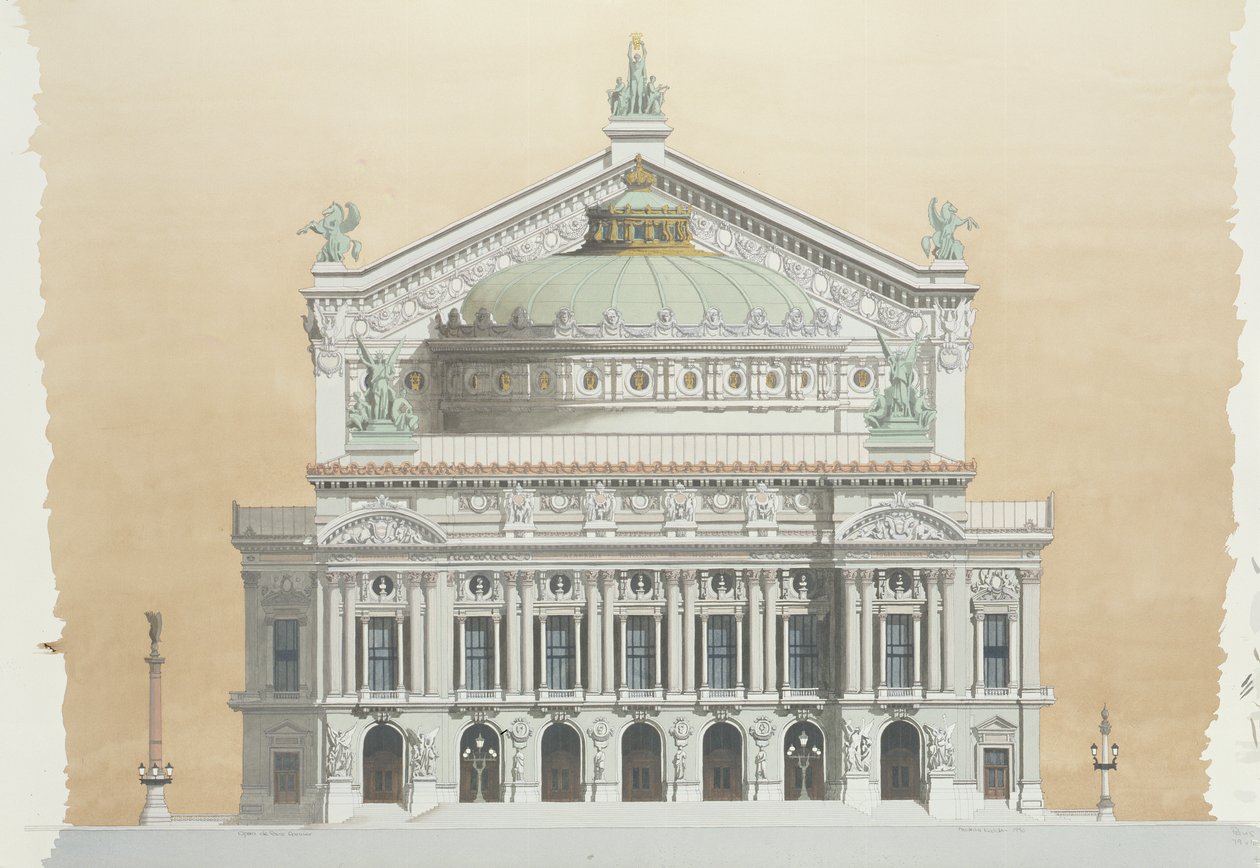Oper Garnier, Paris, Frankreich von Andras Kaldor