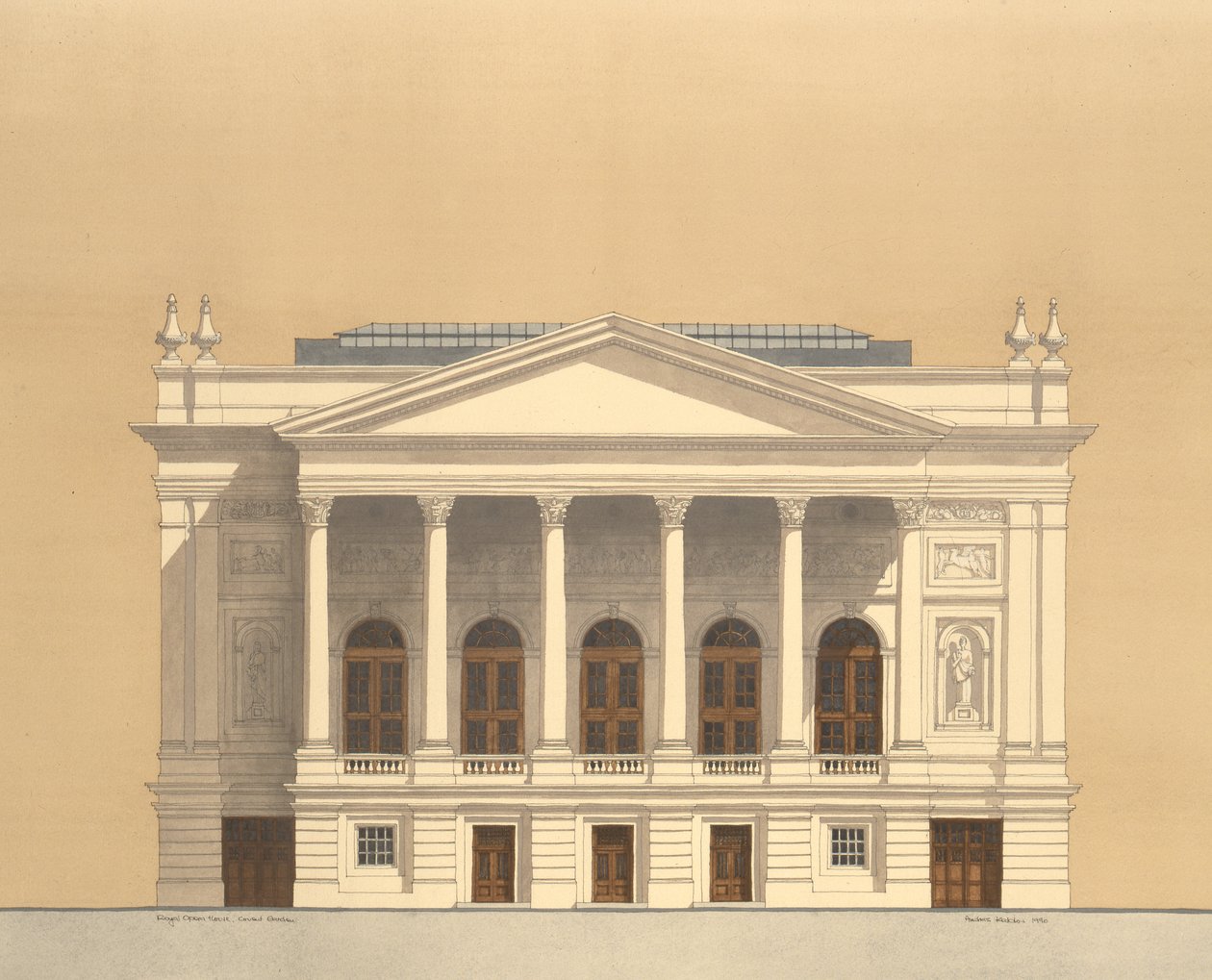 Royal Opera House, Covent Garden, London von Andras Kaldor