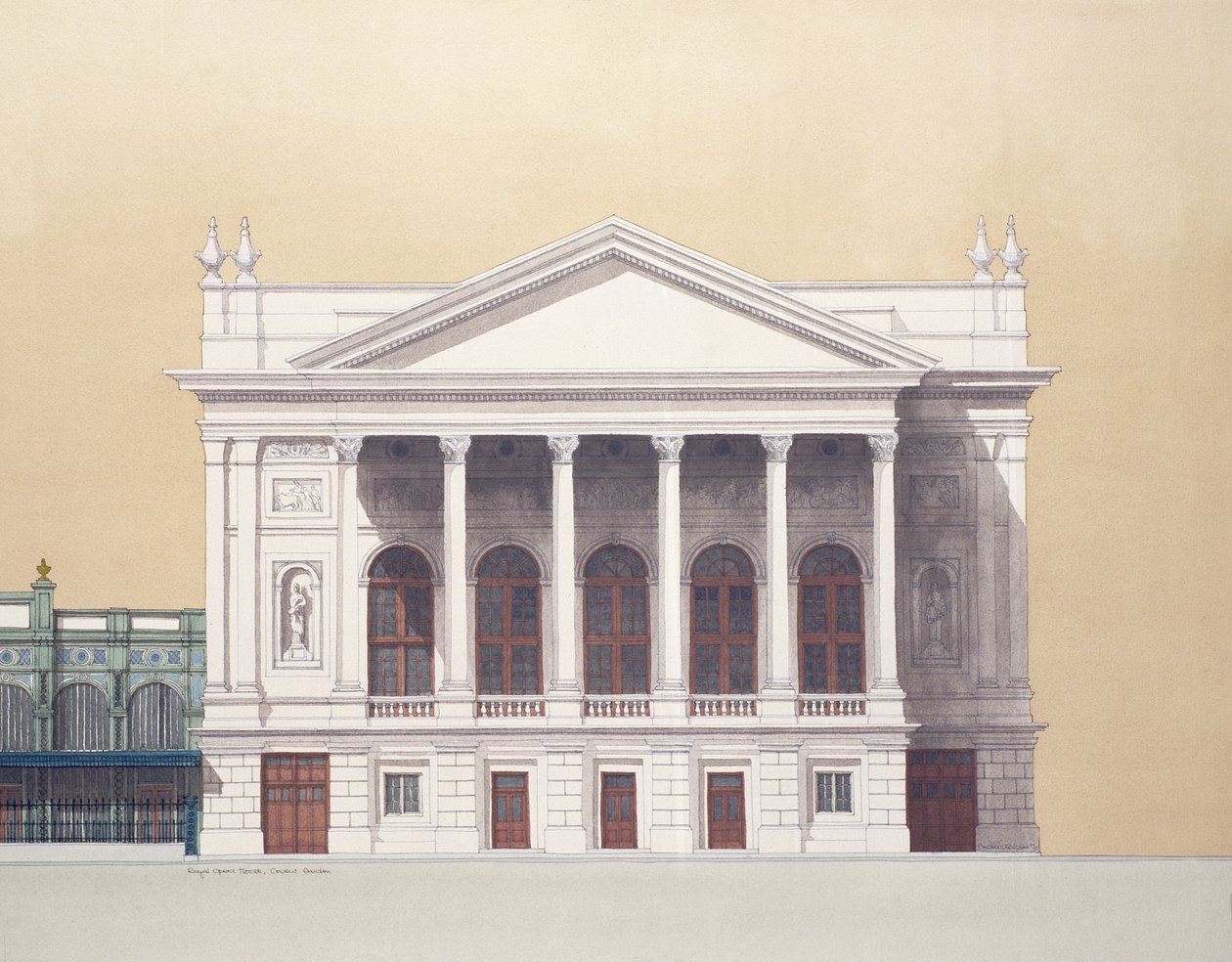 Royal Opera House, London von Andras Kaldor