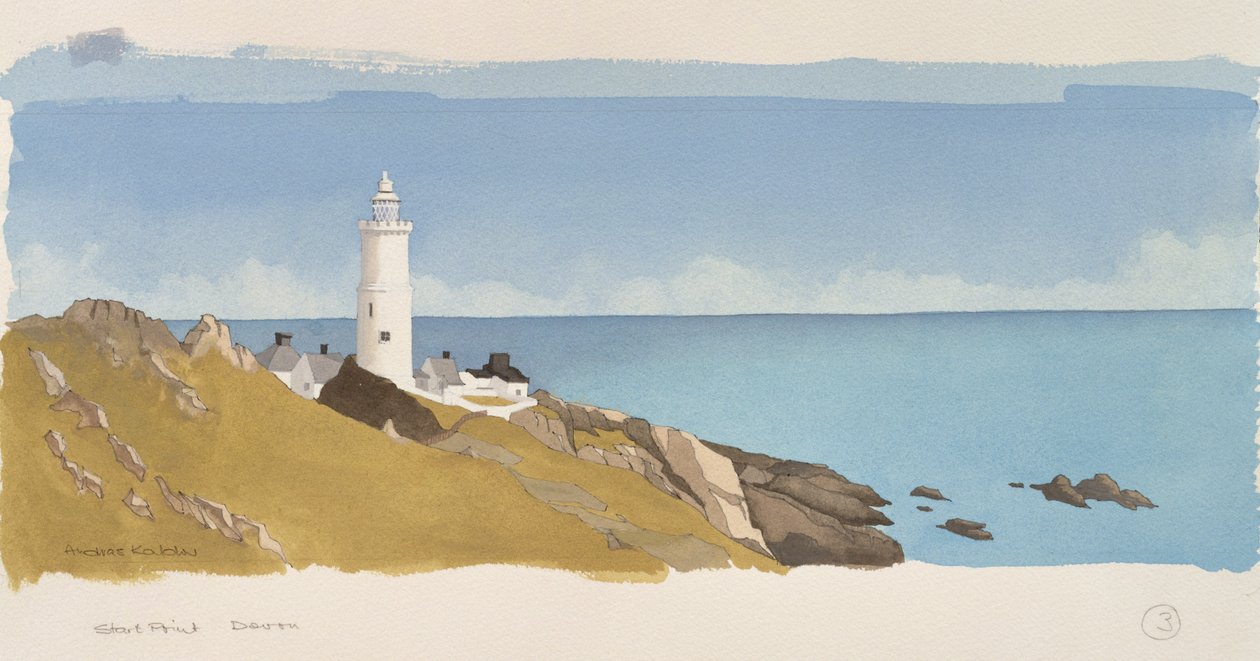 Start Point Leuchtturm von Andras Kaldor