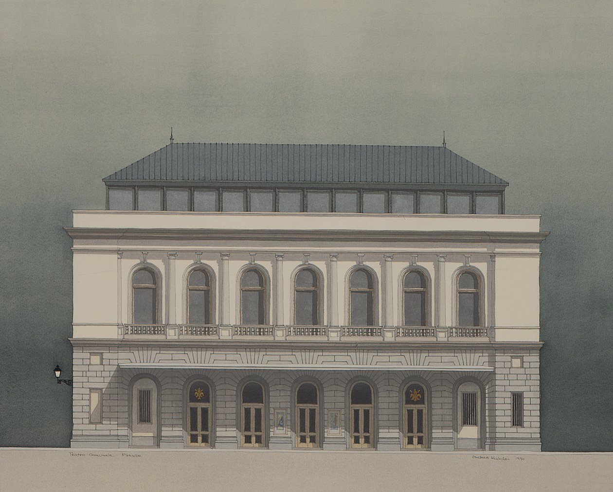 Teatro Comunale, Florenz, Italien von Andras Kaldor