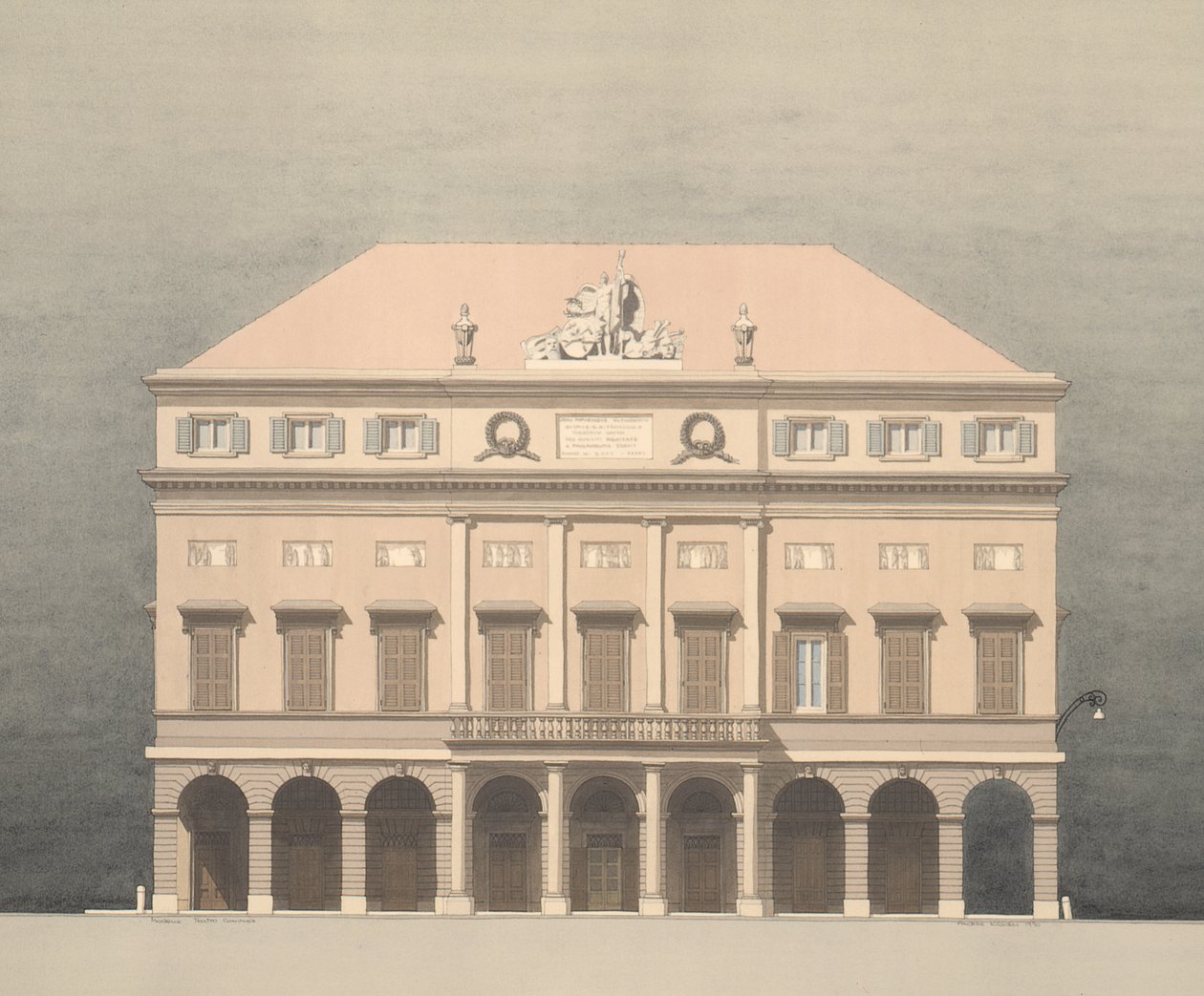 Teatro Comunale, Modena, Italien von Andras Kaldor