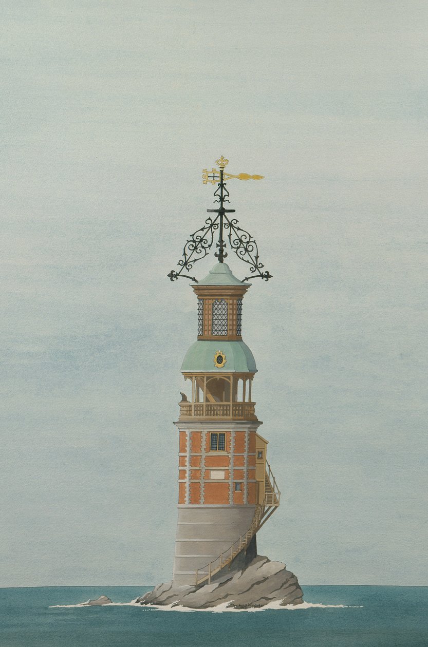 Der erste Eddystone-Leuchtturm, Plymouth, Devon von Andras Kaldor