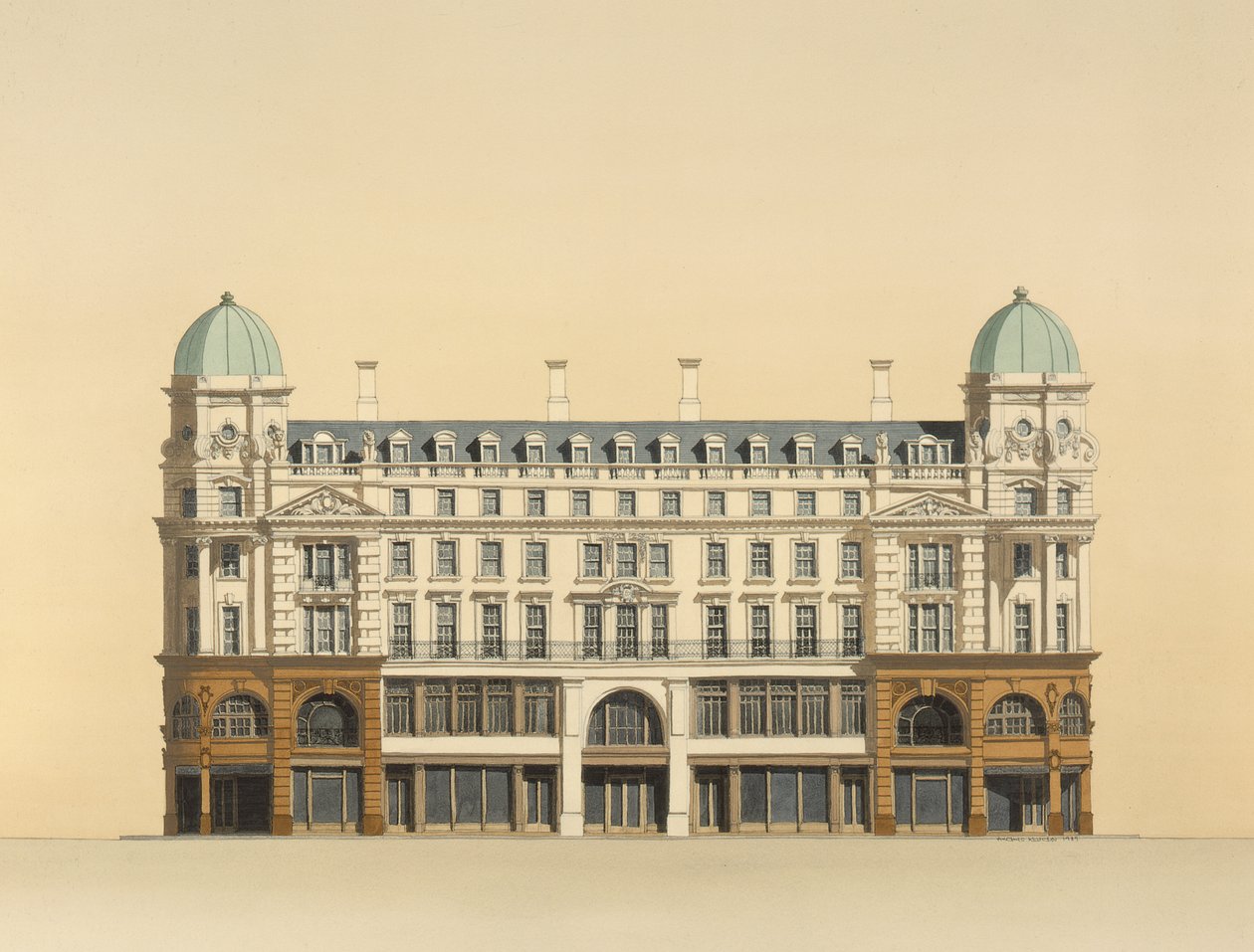 The Linen Hall, Regent Street von Andras Kaldor