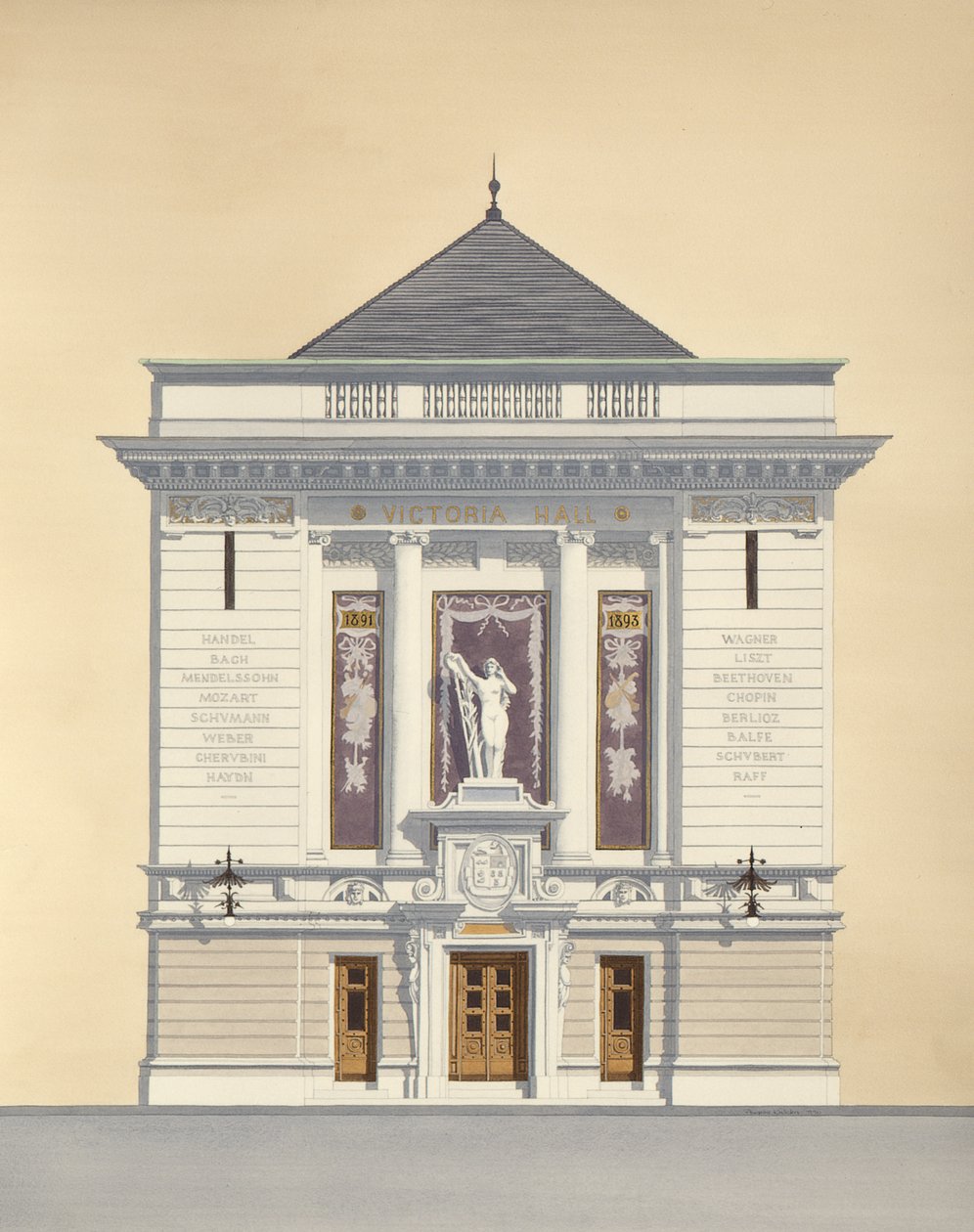 Victoria Hall von Andras Kaldor