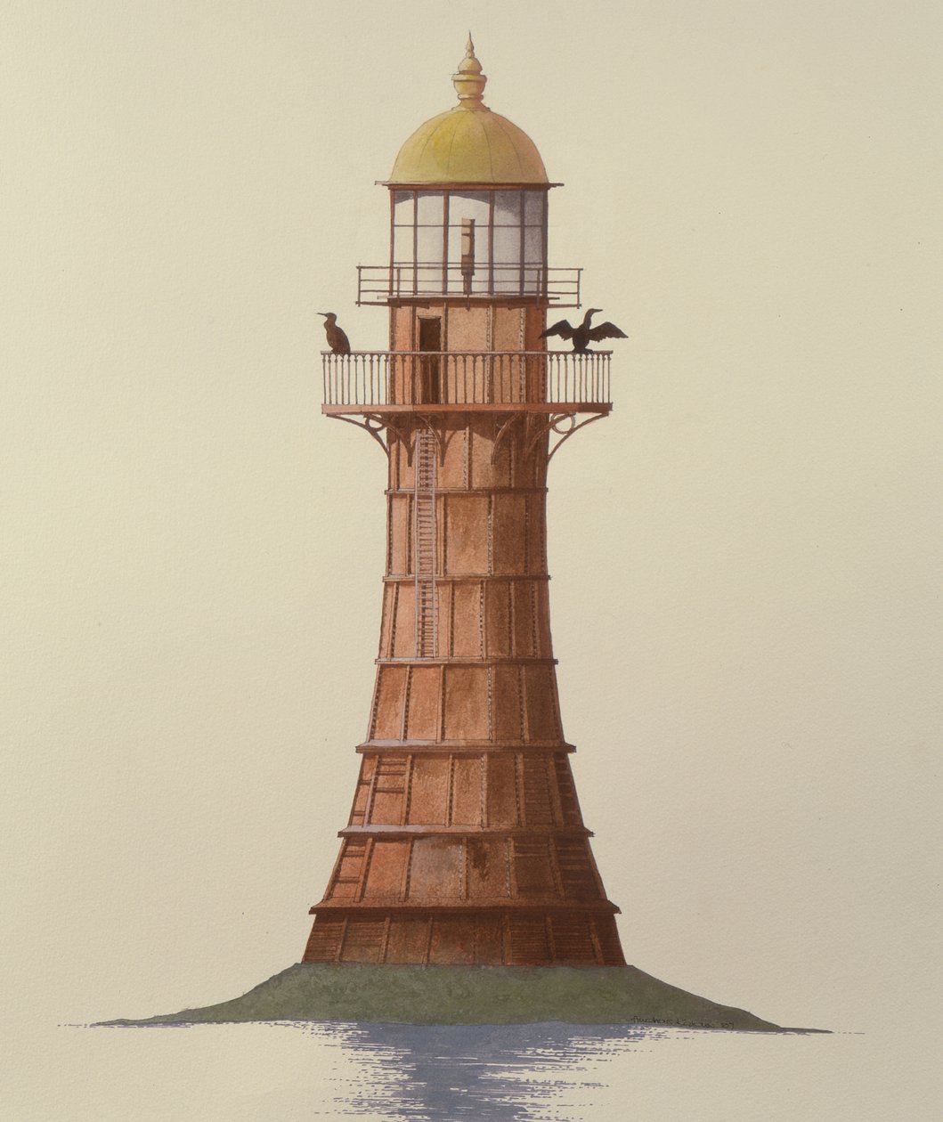 Whitford Point Leuchtturm von Andras Kaldor