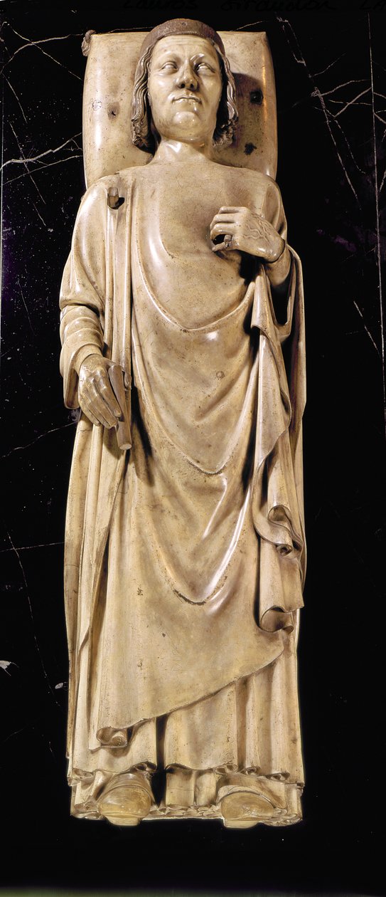 Effigie von Karl V., der Weise, um 1364 von Andre Beauneveu