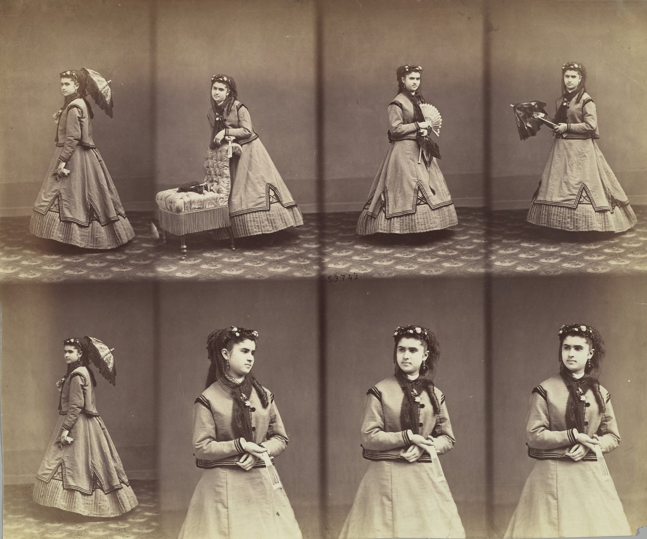 Boudet, 1866 von Andre Adolphe Eugene Disderi