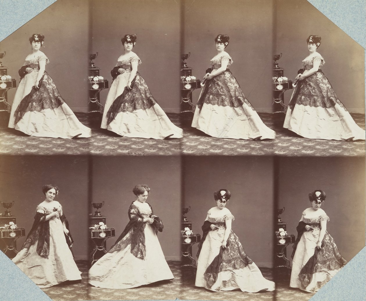 Demi-Monde I 56, 1858-68 von Andre Adolphe Eugene Disderi