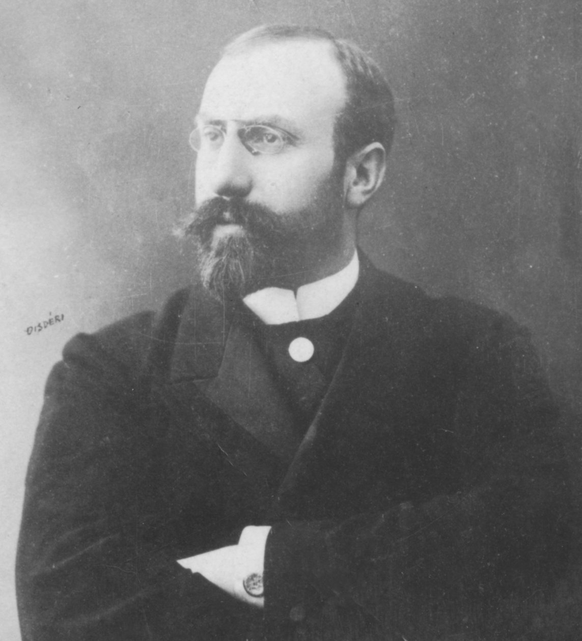 Marcel Habert, um 1893 von Andre Adolphe Eugene Disderi