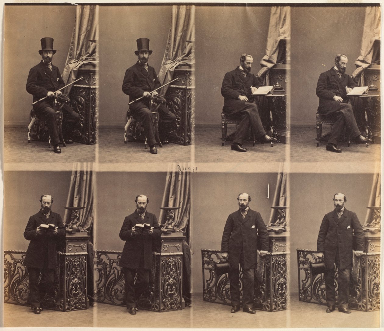 Monsieur Merlen, 1861 von Andre Adolphe Eugene Disderi