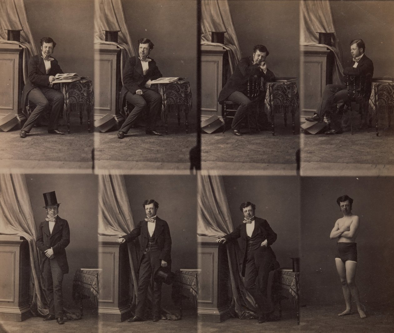 Prinz Lobkowitz, 1858 von Andre Adolphe Eugene Disderi
