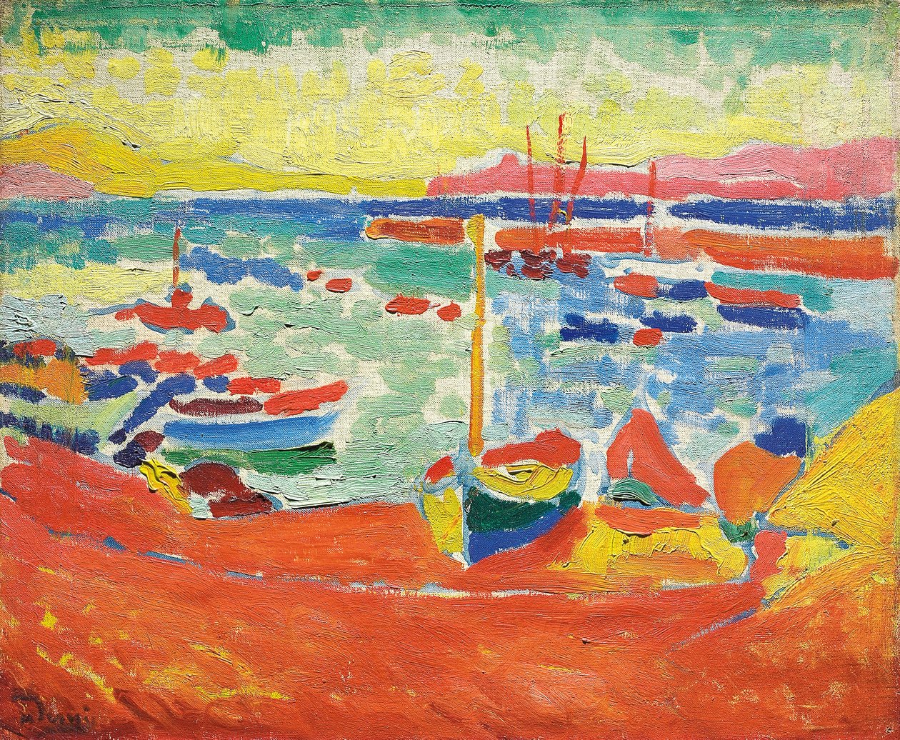 Boot in Collioure von Andre Derain