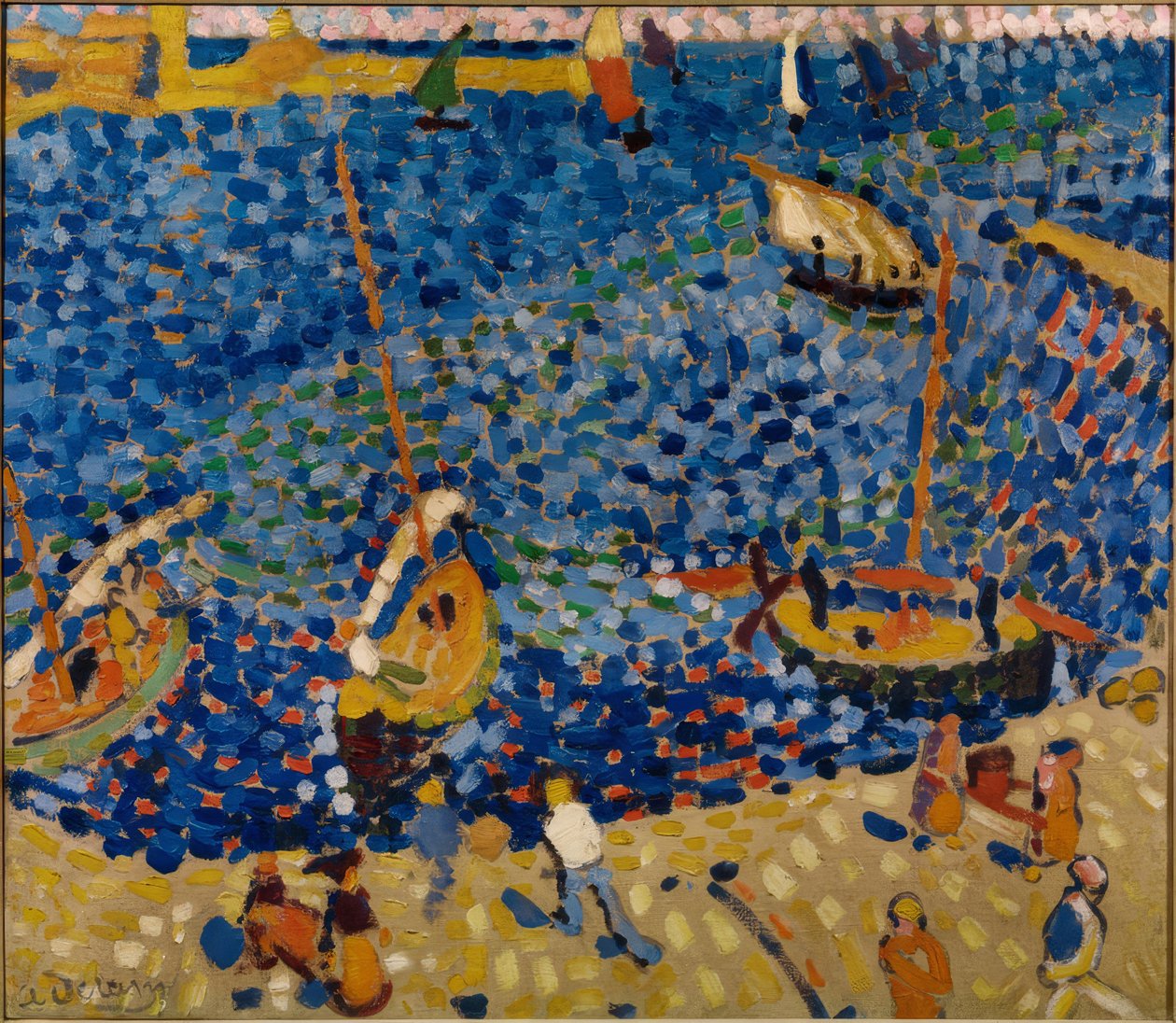 Boote in Collioure von Andre Derain