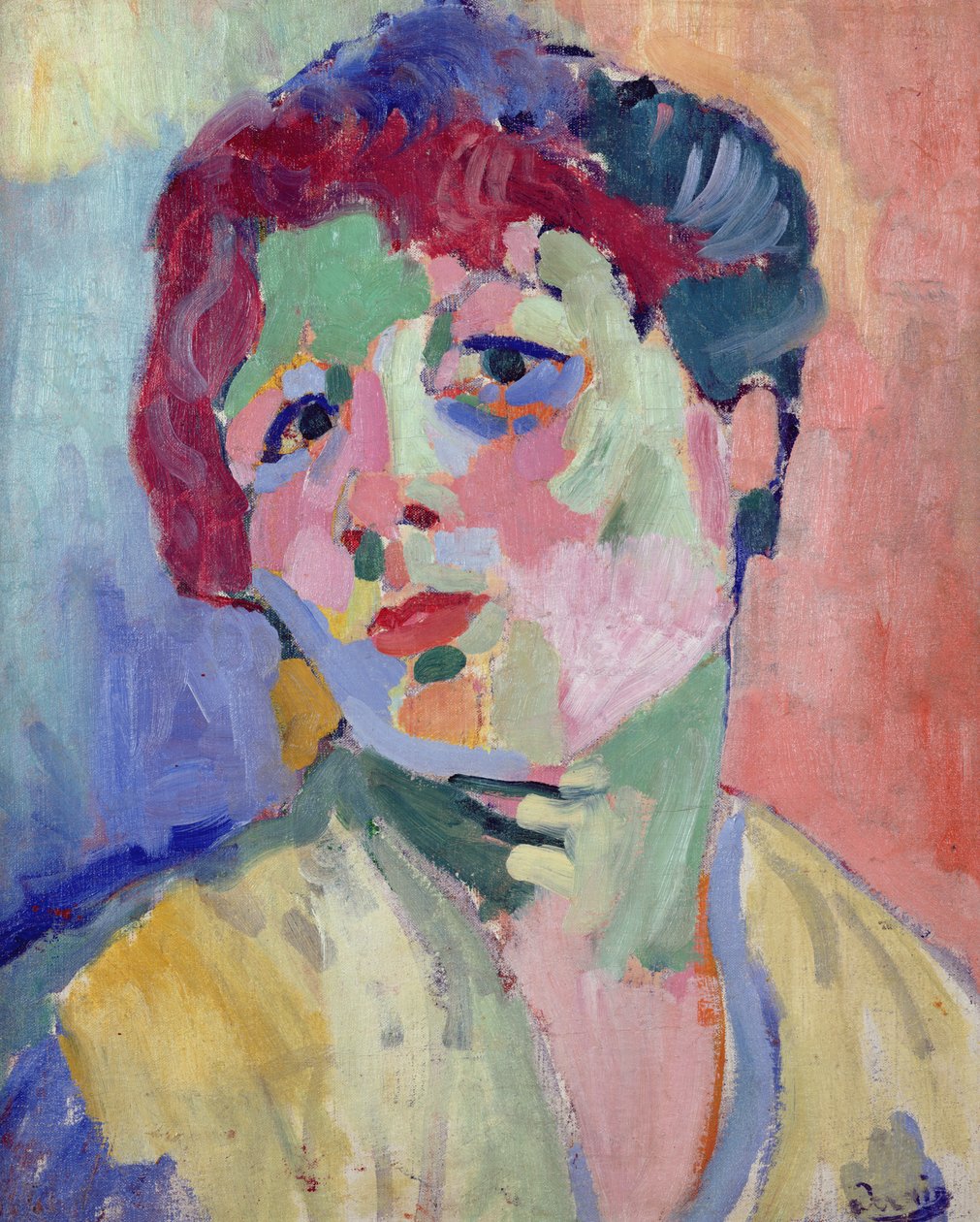 Kopf einer Frau von Andre Derain