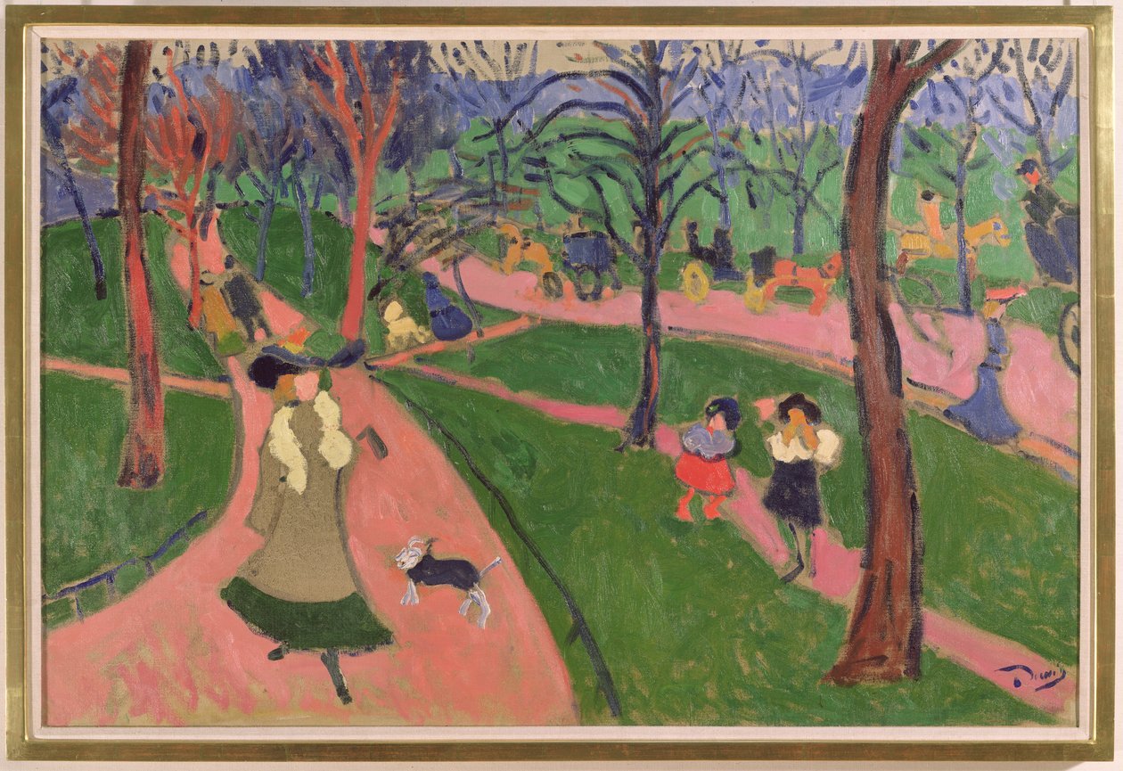 Hyde Park, um 1906 von Andre Derain